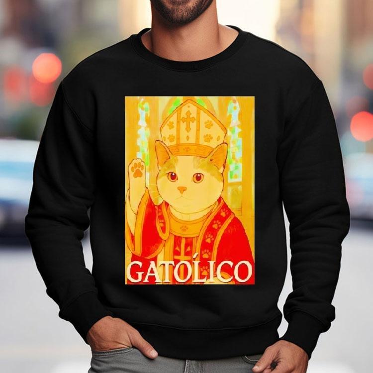 Pope Cat Gatolico Shirt Pope Cat Gatolico Shirt