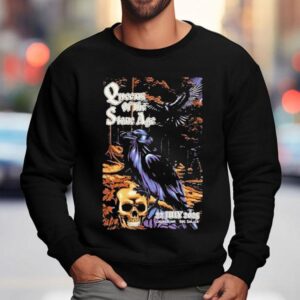 Queens Of The Stone Age Src Salata In Zagreb Hr Jul Crown Sweatshirt
