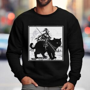 Renaissance Fair Knight Cat Rider Shirt 3 Renaissance Fair Knight Cat Rider Sweatshirt