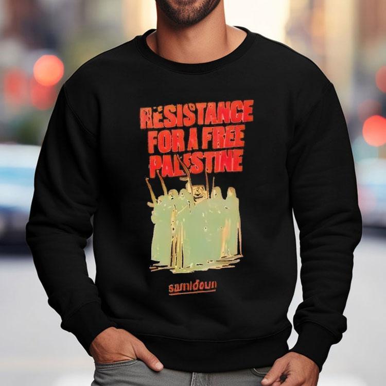 Resistance For A Free Palestine Graphic Shirt Resistance For A Free Palestine Graphic Shirt