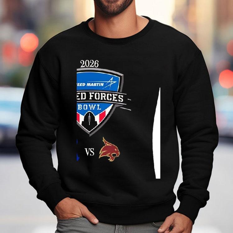 Rice Owls Vs Texas State Bobcats Lockheed Martin Armed Forces Bowl 2026 Shirt Rice Owls Vs Texas State Bobcats Lockheed Martin Armed Forces Bowl 2026 Shirt