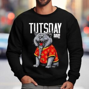 Sam Roberts Show Tutsday Cat Graphic Sweatshirt