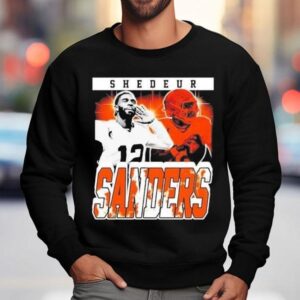 Shedeur Sanders Cleveland Browns Quarterback Graphic Sweatshirt