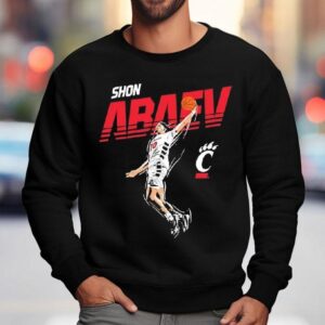 Shon Abaev Slam Dunk Cincinnati Bearcats Logo Shirt 3 Shon Abaev Slam Dunk Cincinnati Bearcats Logo Sweatshirt