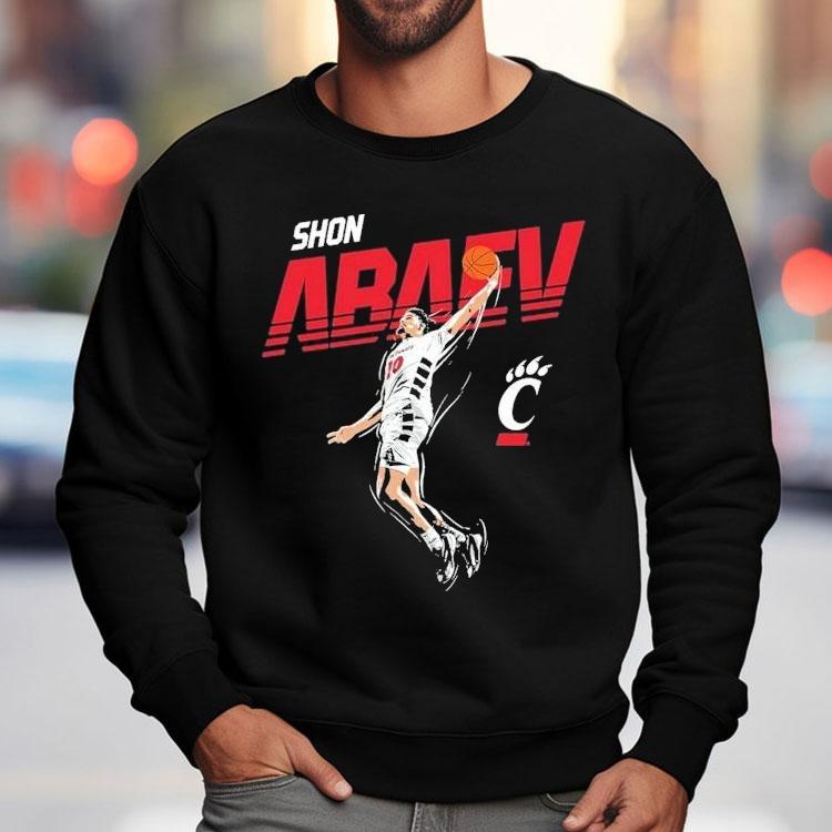 Shon Abaev Slam Dunk Cincinnati Bearcats Shirt Shon Abaev Slam Dunk Cincinnati Bearcats Shirt