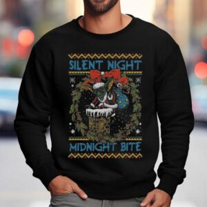 Silent Night Midnight Bite Christmas Sweatshirt