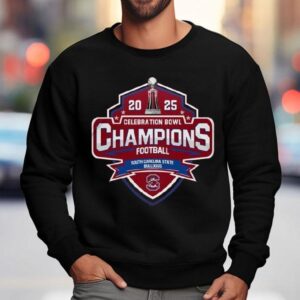 South Carolina State Bulldogs Celebration Bowl Champions 2025 Trophy Shirt 3 South Carolina State Bulldogs Celebration Bowl Champions Trophy Sweatshirt