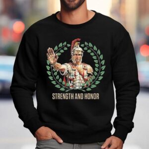 Strength And Honor Spatan Sweatshirt