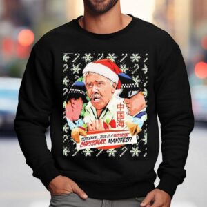 Succulent Chinese Meal Gentlemen This Is A Succulent Christmas Manifes Sweatshirt
