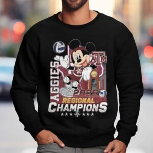 Texas Am Aggies 2025 Regional Champions Football Celebrating Shirt 3 Texas Am Aggies Regional Champions Football Celebrating Sweatshirt