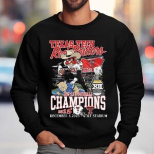 Texas Tech Red Raiders Beat Byu Cougars Big Football Champions Masco Sweatshirt