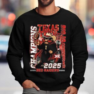 Texas Tech Red Raiders Champions Big Conference Masco Sweatshirt