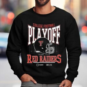 Texas Tech Red Raiders College Football Playoff Helmet Sweatshirt
