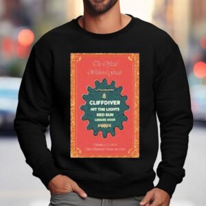 The Cliffdiver Weekend Guide December 12-14 Cain's Ballroom 2025 Shirt 3 The Cliffdiver Weekend Guide December Cain S Ballroom Sweatshirt
