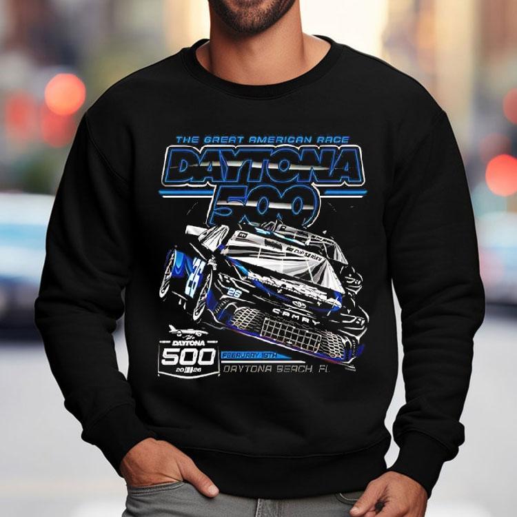 The Great American Race 2026 Daytona 500 Ghost Car Shirt The Great American Race 2026 Daytona 500 Ghost Car Shirt