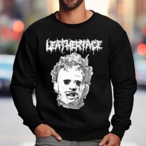The Texas Chainsaw Massacre Metal Face Shirt 3 The Texas Chainsaw Massacre Metal Face Sweatshirt