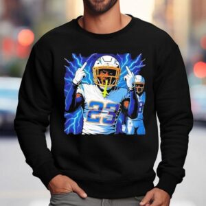 Tony Jefferson Middle Finger Los Angeles Chargers Sweatshirt