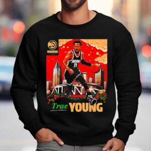 Trae Young Peachtree Skyline Player Shirt 3 Trae Young Peachtree Skyline Player Sweatshirt