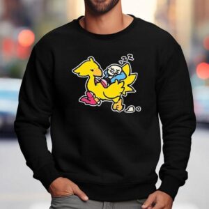 Undertale X Square Enix Sans And Chocobo Sweatshirt