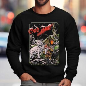 Viking Gifts God Jul Greetings Goa Sweatshirt