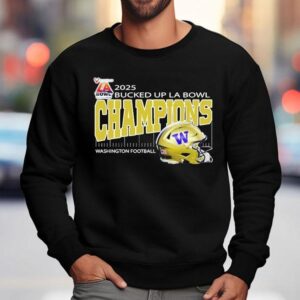 Washington Football Are Bucked Up La Bowl Hosted By Gronk Champions At Sofi Stadium In Inglewood Ca On December 13 2025 Helmet Shirt 3 Washington Football Are Bucked Up La Bowl Hosted By Gronk Champions At Sofi Stadium In Inglewood Ca On December Helme Sweatshirt