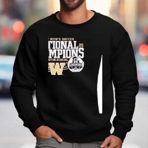 Washington Huskies National Champs Men S Soccer Sweatshirt