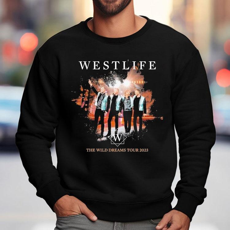 Westlife The Wild Dreams Tour 2023 Cardiff Event Shirt Westlife The Wild Dreams Tour 2023 Cardiff Event Shirt
