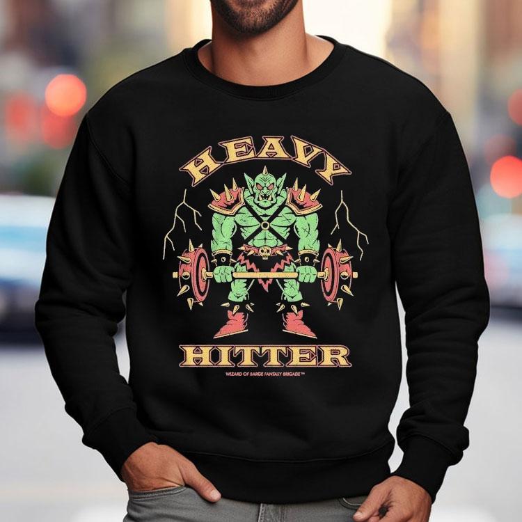 Wizard Of Barge Fantasy Brigade Heavy Hitter Shirt Wizard Of Barge Fantasy Brigade Heavy Hitter Shirt