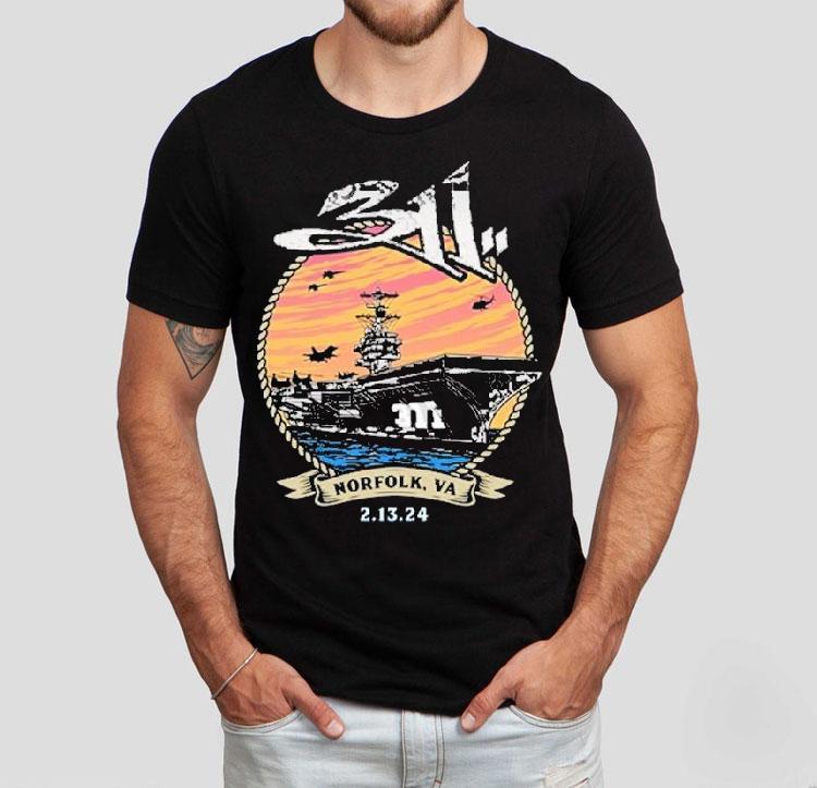 311 2024 Norfolk Va Event Shirt 4 Norfolk Va Even Tshirt