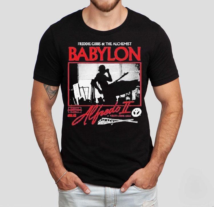 Alfredo Ii Babylon By Freddie Gibbs X The Alchemist Tokyo Crime Saga Aesthetic Shirt 4 Alfredo Ii Babylon By Freddie Gibbs X The Alchemist Tokyo Crime Saga Aesthetic Tshirt