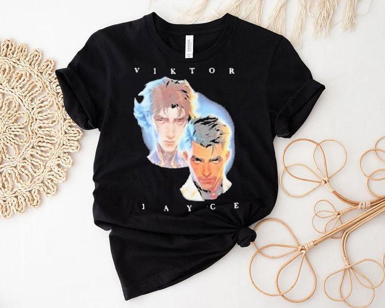 Arcane Jinx And Vi Viktor And Jayce Duo Tonal League Of Legends Shirt 4 Arcane Jinx And Vi Viktor And Jayce Duo Tonal League Of Legends Tshirt