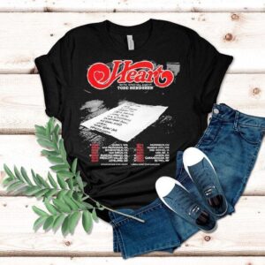 Heart With Todd Rundgren August 2025 Tour Dates Shirt