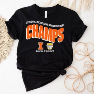 Illinois Fighting Illini Liberty Mutual Music City Bowl Champions On December 30 2025 Shirt