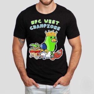 Seattle Seahawks Nfc West Champions Hawks The King Masco Tshirt