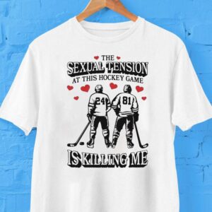 Shane Hollander And Ilya Rozanov Heated Rivalry The Sexual Tension At This Hockey Game Is Killing Me Illustration Shirt