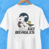 Snoopy And Woodstock Philadelphia Eagles Philly Go Beagles Helmet Shirt