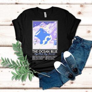 The Ocean Blue Frigid Winter Day Happy New Year Tour Tshirt