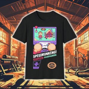Agdq 2026 Speedrunning Games Done Quick Shirt