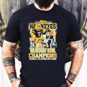 Iowa Hawkeyes Reliaquest Bowl Champions Masco Tshirt