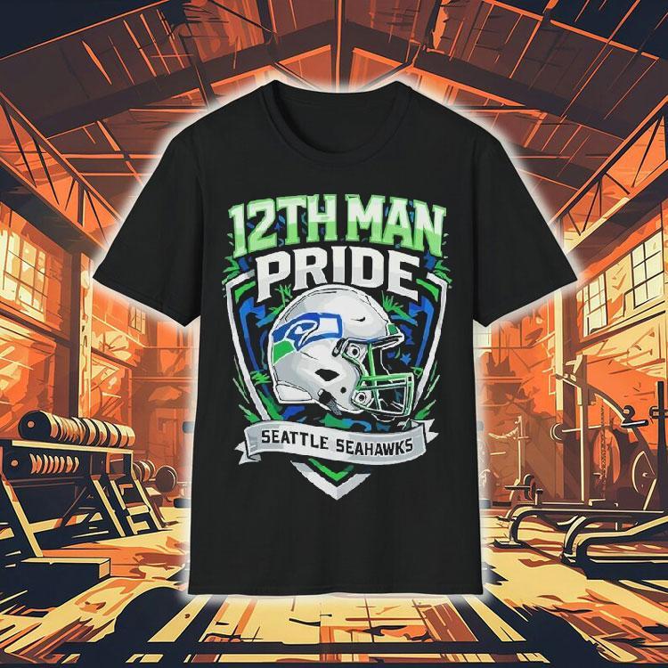 Seattle Seahawks 12th Man Pride Shirt Seattle Seahawks 12th Man Pride Shirt