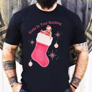 Sonja Morgan In Your Stocking Holiday Christmas Sox Shirt 1 Sonja Morgan In Your Stocking Holiday Christmas Sox Tshirt