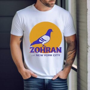 Zohran For New York City Pigeon Shirt