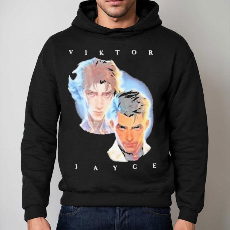 Arcane Jinx And Vi Viktor And Jayce Duo Tonal League Of Legends Shirt Arcane Jinx And Vi Viktor And Jayce Duo Tonal League Of Legends Shirt