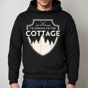 Coming To Che Cottage Hookey Heated Rivalry Cozy Outdoors Hoodie