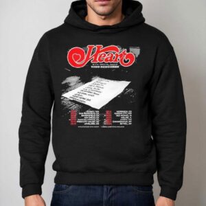 Heart With Todd Rundgren August Tour Dates Hoodie