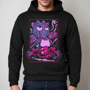 Hello Kitty Drew Wise Kawaii Motor Hoodie