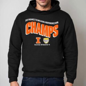 Illinois Fighting Illini Liberty Mutual Music City Bowl Champions On December Hoodie