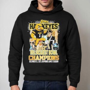 Iowa Hawkeyes Reliaquest Bowl Champions Masco Hoodie