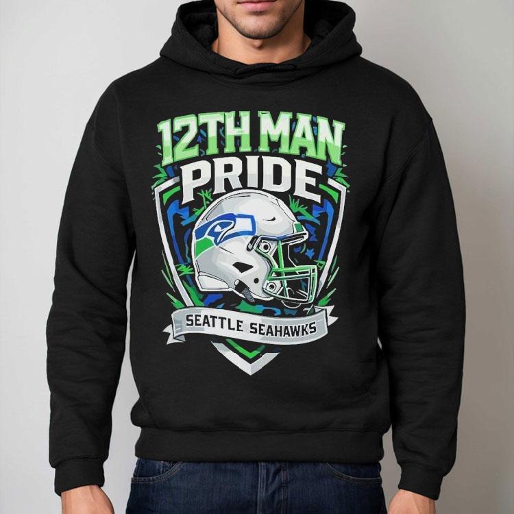 Seattle Seahawks 12th Man Pride Shirt Seattle Seahawks 12th Man Pride Shirt
