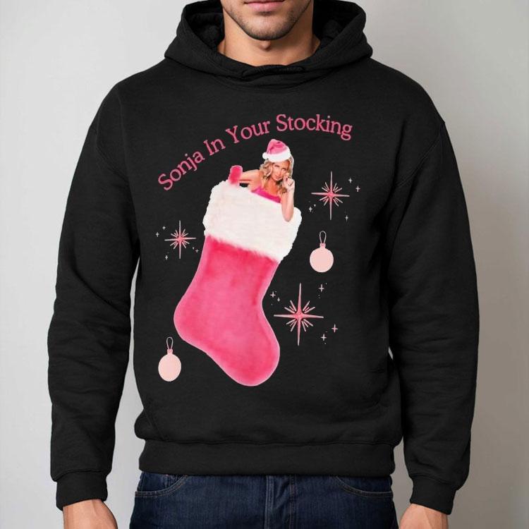 Sonja Morgan In Your Stocking Holiday Christmas Sox Shirt Sonja Morgan In Your Stocking Holiday Christmas Sox Shirt